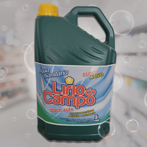 Água Sanitária com Cloro Ativo 5L - Imagem 2